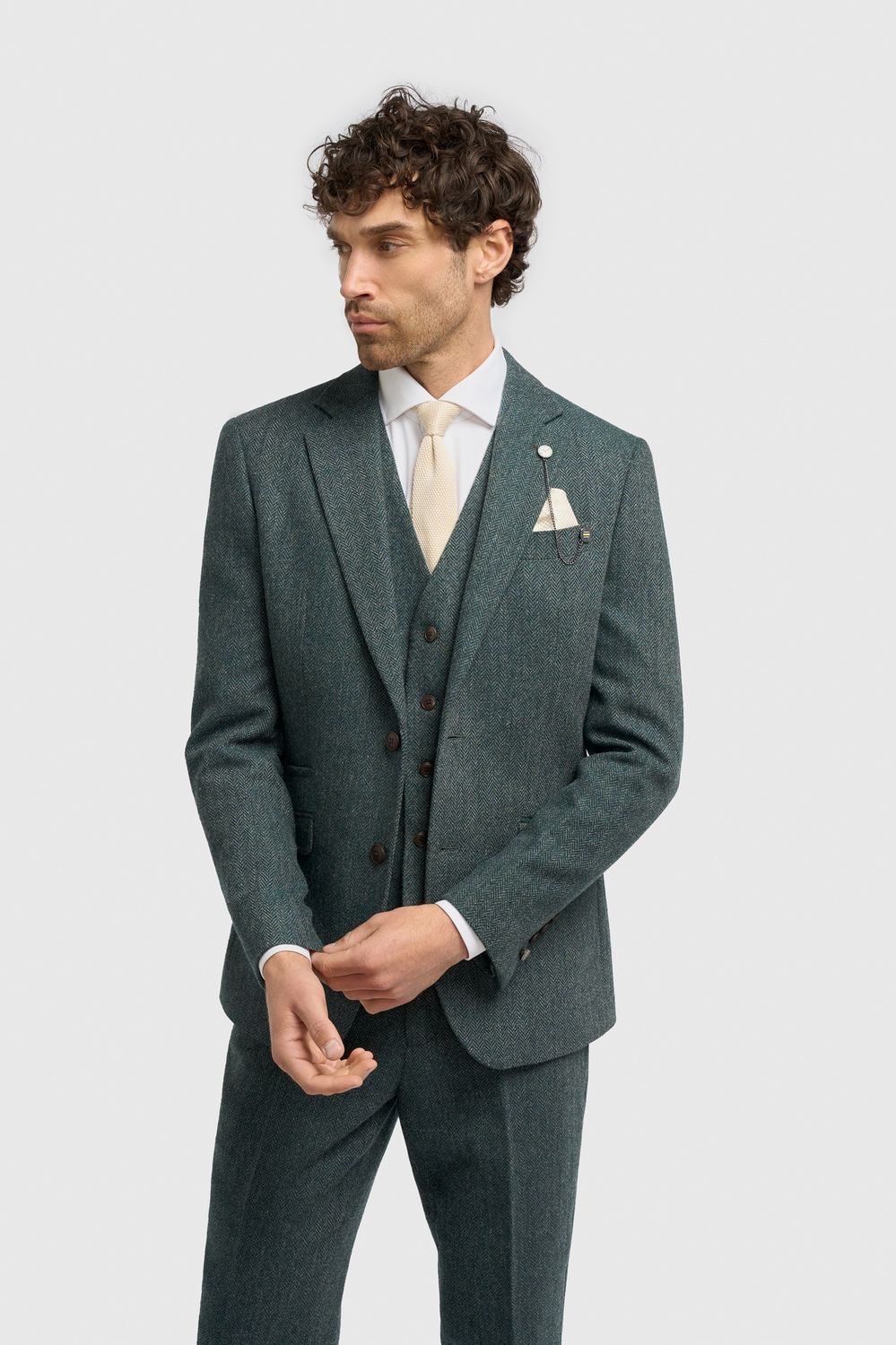 CAVANI THOMAS LUSH OLIVE BLAZER