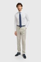CAVANI THOMAS PEARL GREY TROUSERS