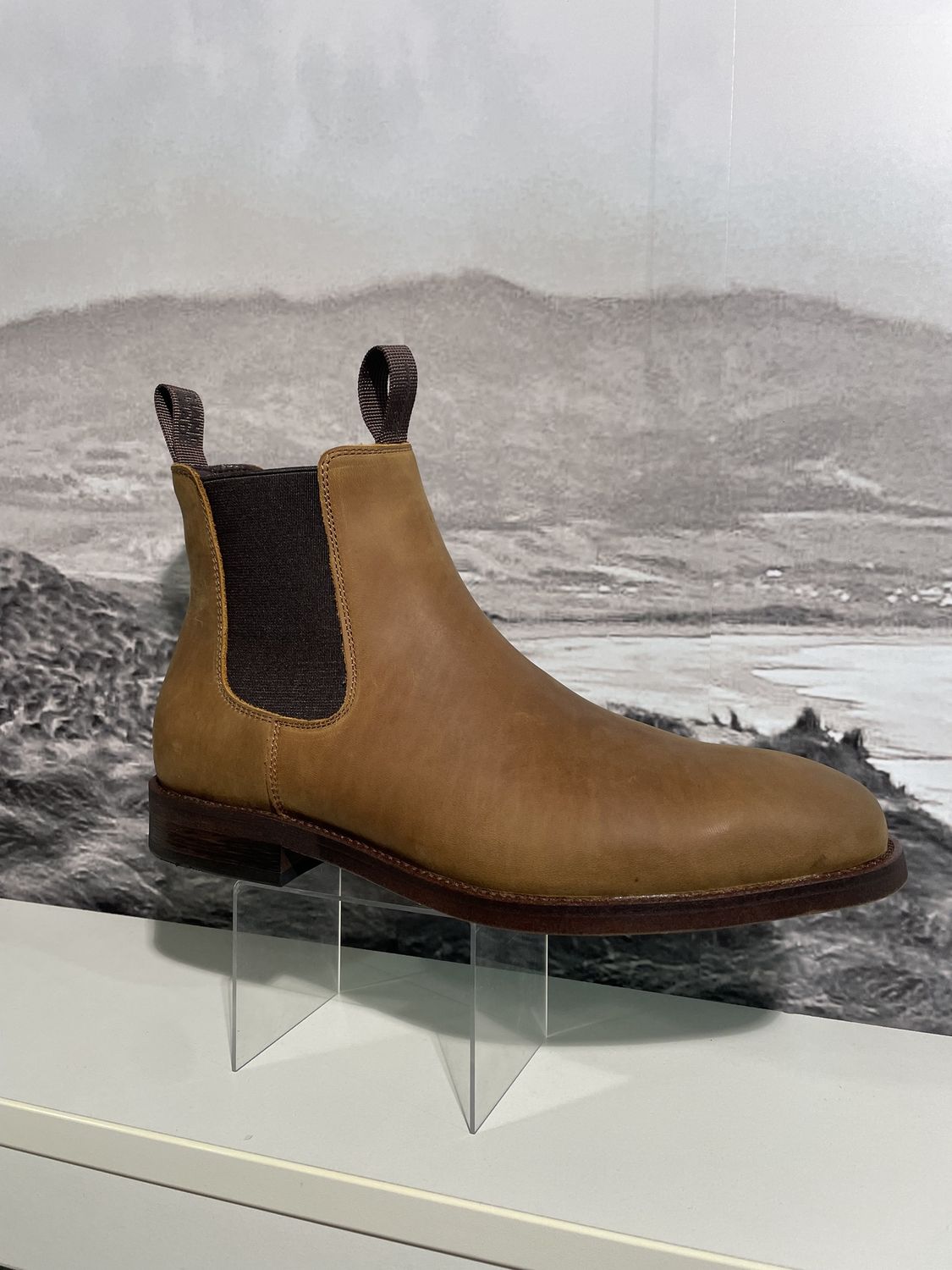 HARRISON BOOT H3 312 HAND BRUSH TAN