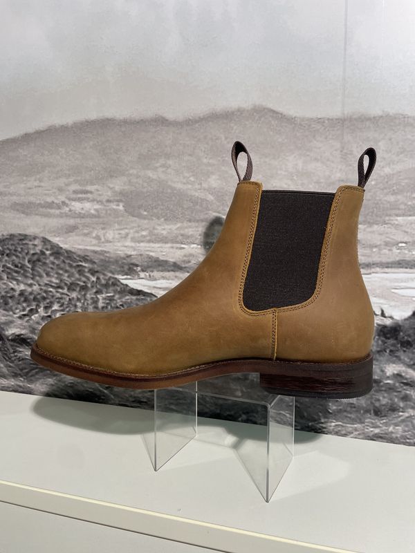 HARRISON BOOT H3 312 HAND BRUSH TAN