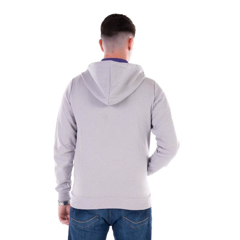 ML301545 ABRAHAM FULL ZIP HOOD SILVER GREY