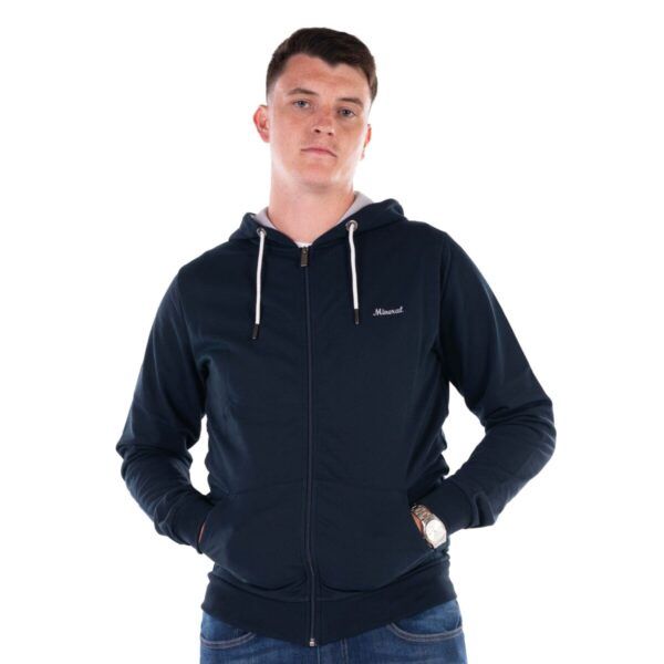 ML301545 ABRAHAM FULL ZIP HOOD NAVY