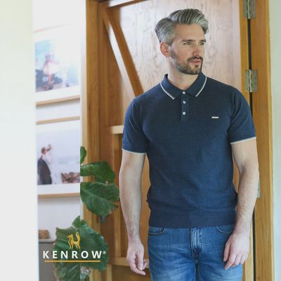 KR8 12 CONRAD POLO NAVY MALANGE