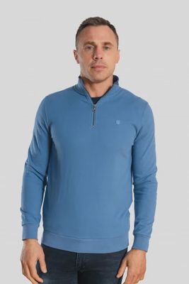 EASTERN 1/4 ZIP STRAIGHT BLUE