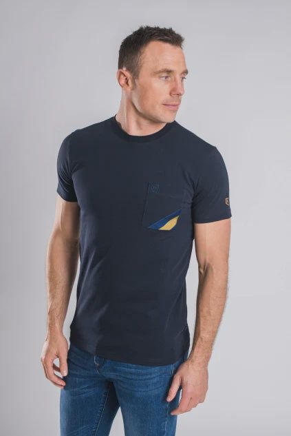 PETRARCA  TEE CLASSIC NAVY