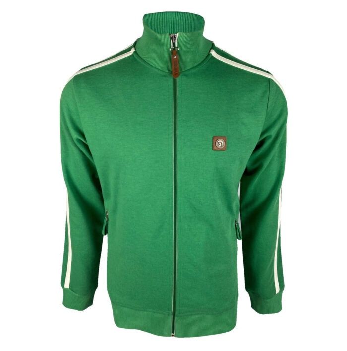 TR8653 TROJAN PLAIN TWIN STRIPE TRACKIE EMERALD
