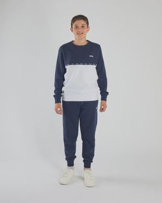 DKB 1012 ALBERT SWEATERB WHITE