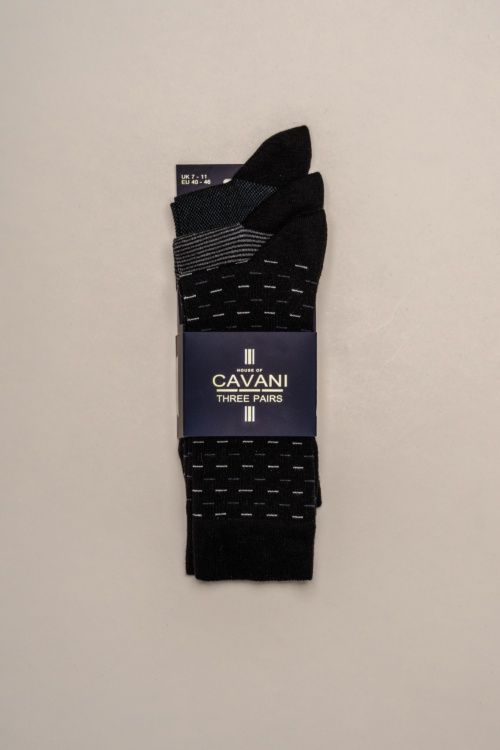 CAVANI TAROSSA SOCKS 3PK NAVY
