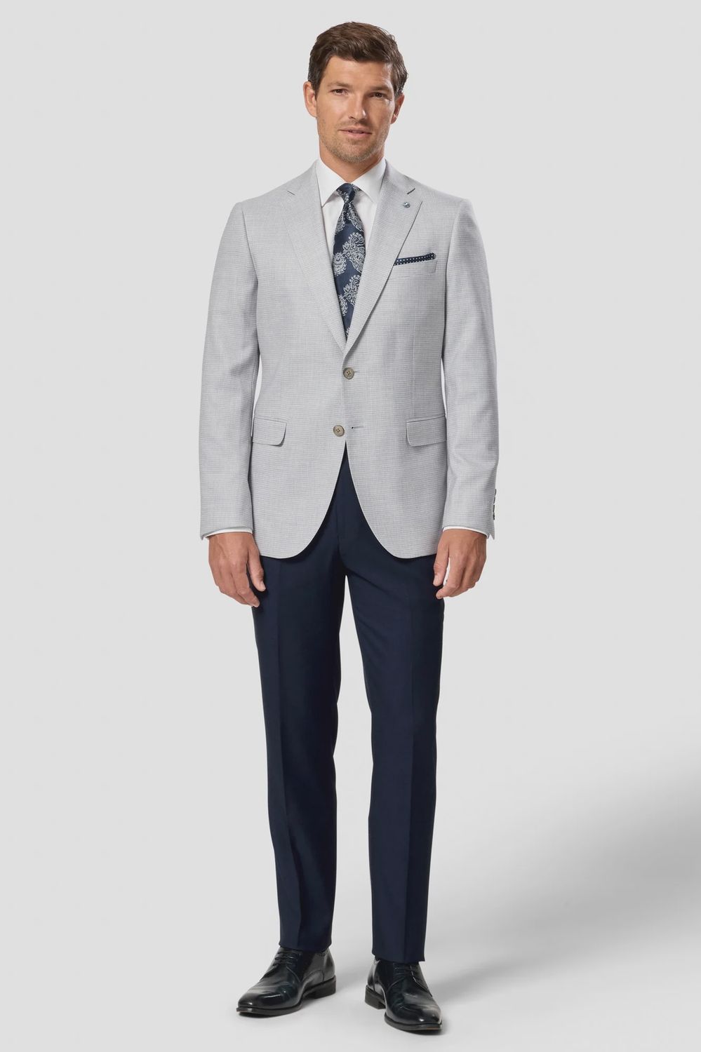 LUCAS JACKET LESTER FIT SILVER