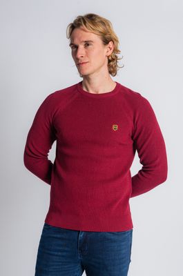 ALBI CREWNECK FIREBRICK