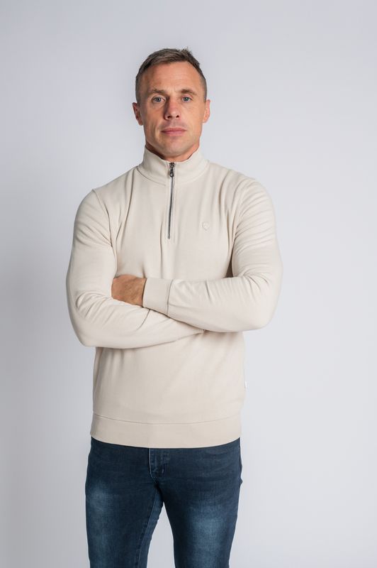 EASTERN 1/4 ZIP ECRU