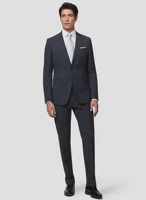 JONNY REGENCY COMFORT 2PC SUIT CHARCOAL