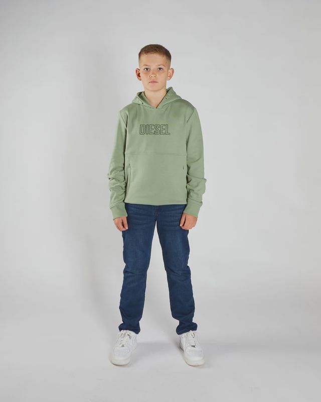 OTIS HOODIE KIDS SAGE DKB1083167