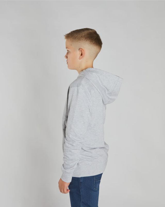 OTIS HOODIE KIDS GREY MELANGE DKB1083632