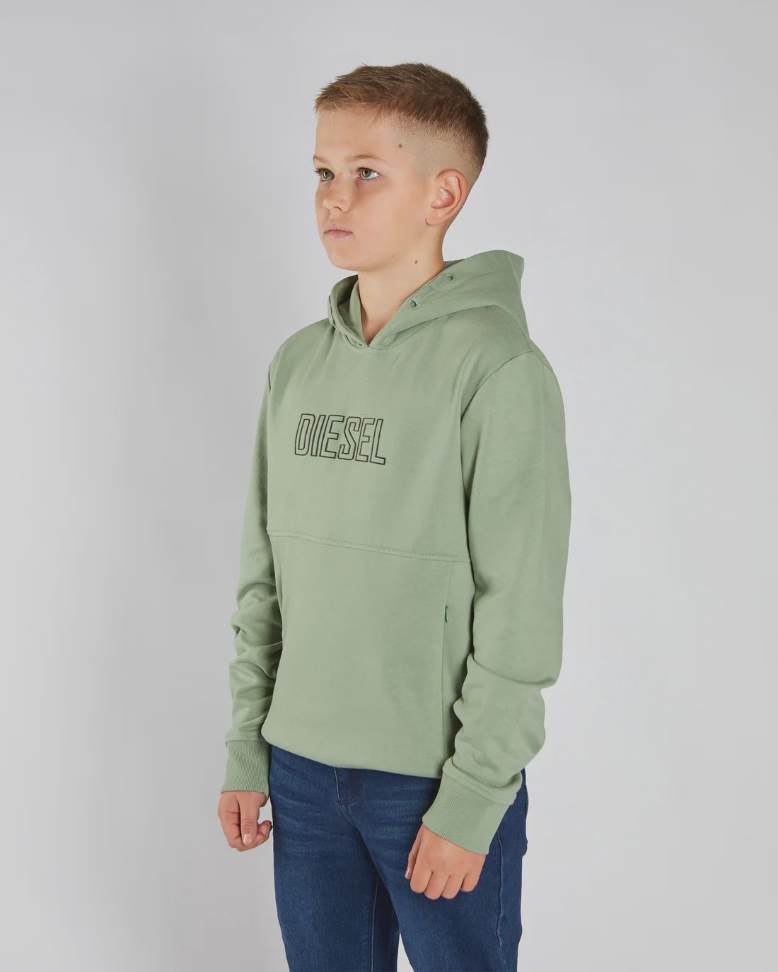 OTIS HOODIE KIDS SAGE DKB1083167