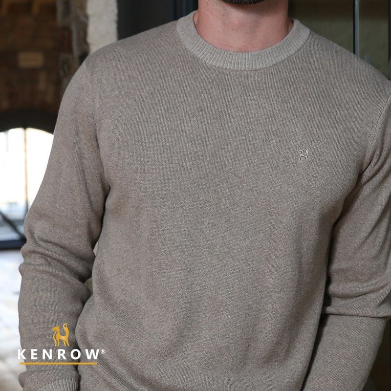 KR9 08234 GRAHAM JUMPER SAND MELANGE