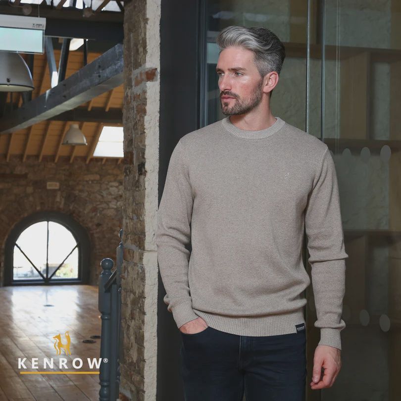 KR9 08234 GRAHAM JUMPER SAND MELANGE