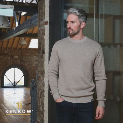 KR9 08234 GRAHAM JUMPER SAND MELANGE