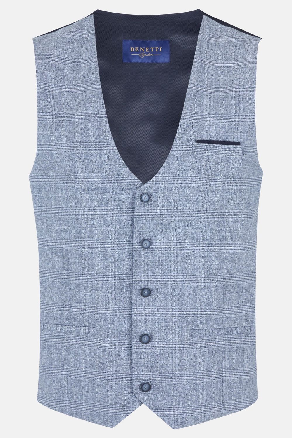 PHILIP WAISTCOAT COMFORT BLUE