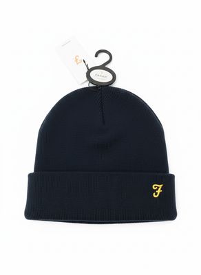 FARAH MENS BEANIE HAT DENALI TOTAL ECLIPSE FR2Q114176BS2TKM4