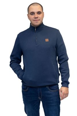 ACOSTA ZIP SWEAT DARK DENIM ML301586