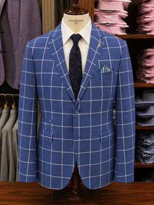 FRATELLI WINDOW CHECK BLAZER 1073