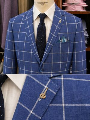 FRATELLI WINDOW CHECK BLAZER 1073