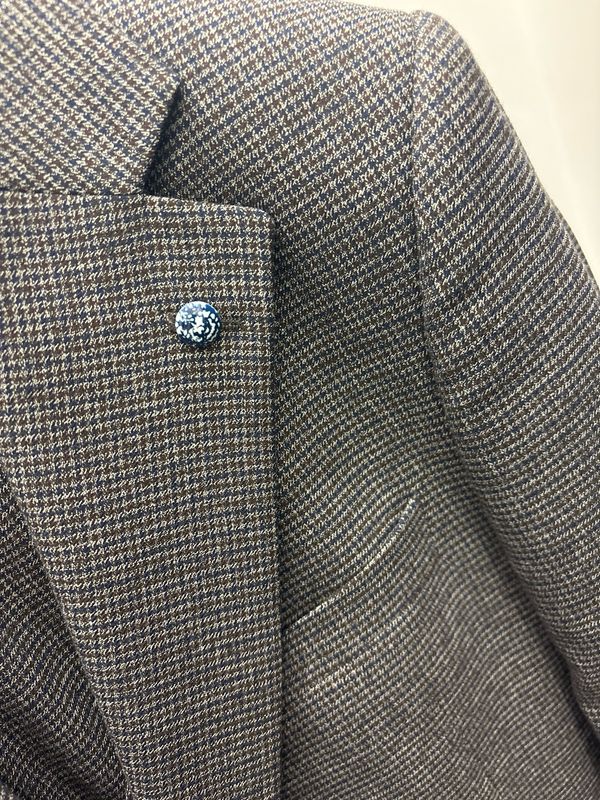 WILLIAM TAILORED 3PC SUIT CAMEL