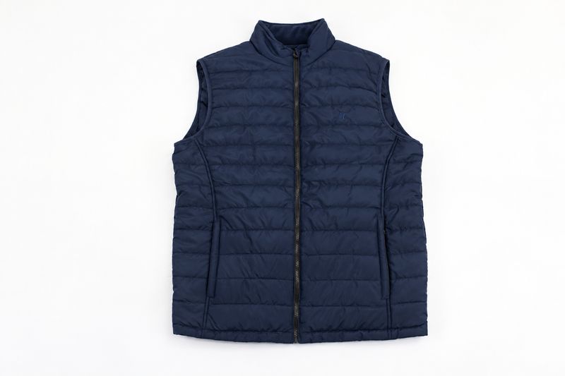 TREK PADDED BUBBLE GILET NAVY ML371451