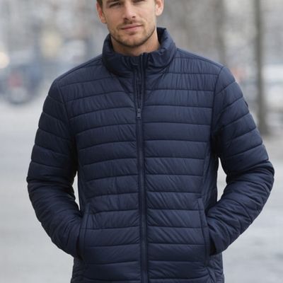 CLIMATE PADDED BUBBLE JACKET NAVY ML371450