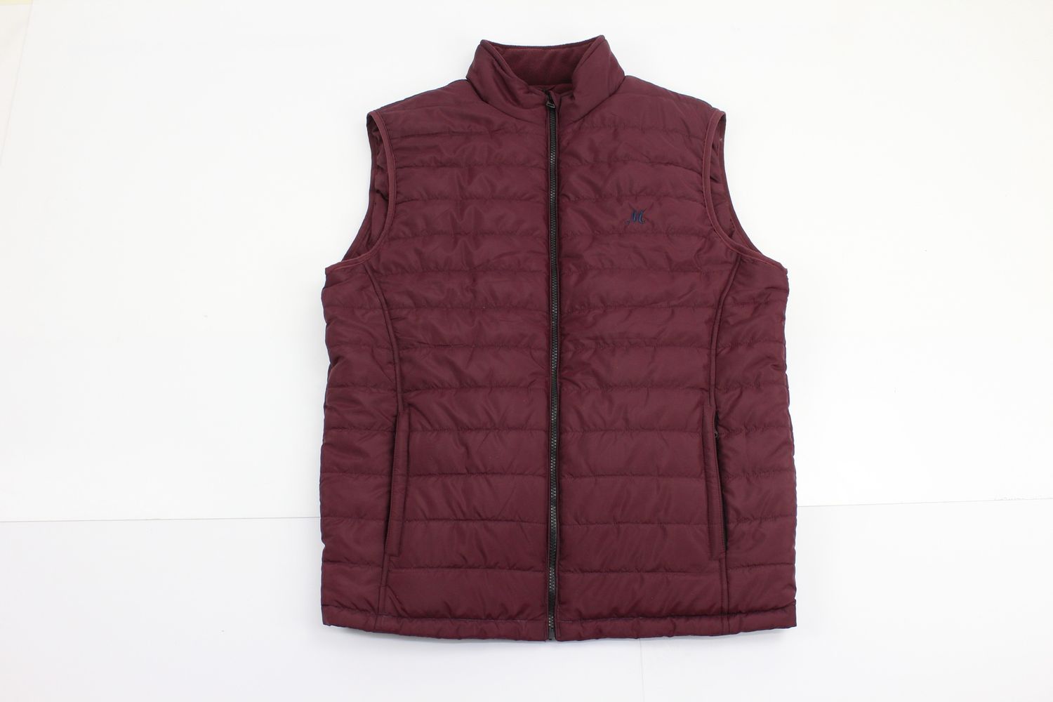 TREK PADDED BUBBLE GILET BURGUNDY ML371451