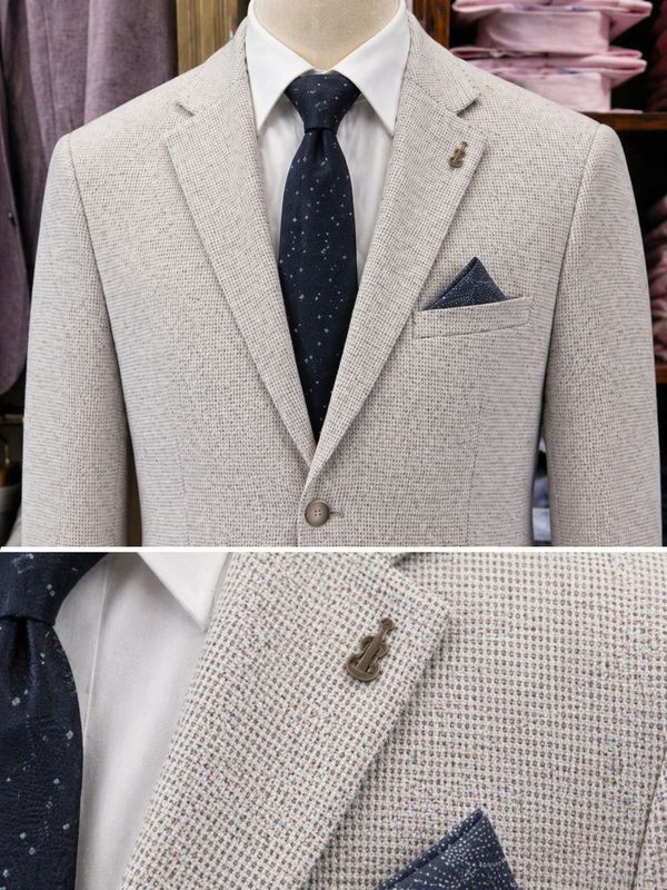 FJK1091 CLAUDIO FRATELLI UNITI BLAZER GREY