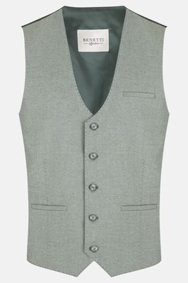 ALBERT WAISTCOAT SAGE LESTER FIT