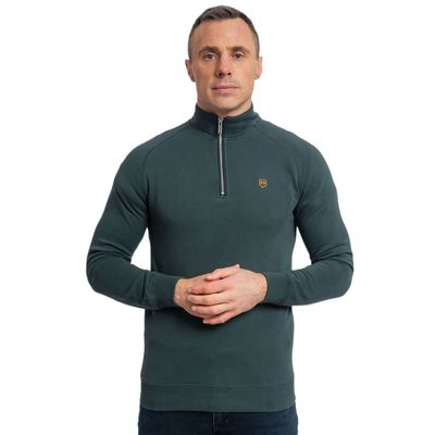 FALCONS 1/4 ZIP A FERN