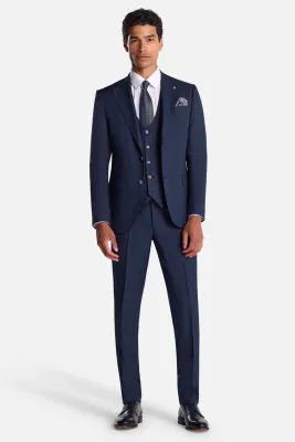 LUCAS (B) 3PC SUIT ADULT LESTER FIT COBALT