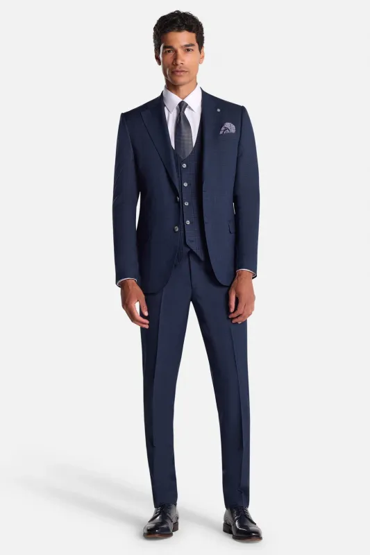 LUCAS (B) 3PC SUIT ADULT LESTER FIT COBALT