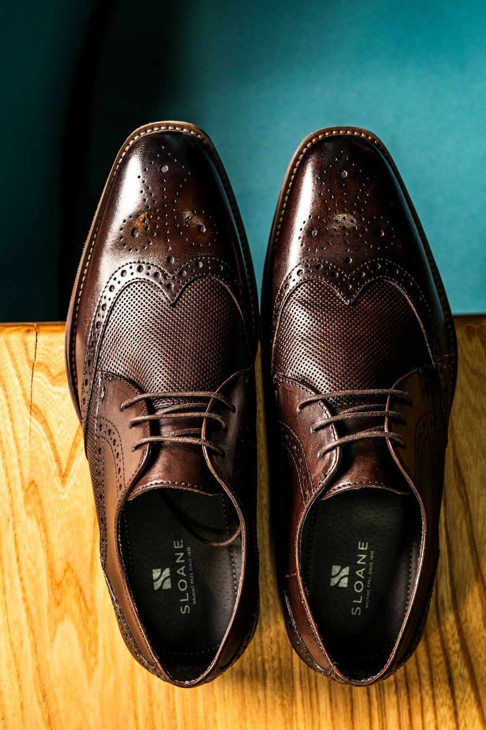 KIRK 21013 LEATHER BROGUE BROWN