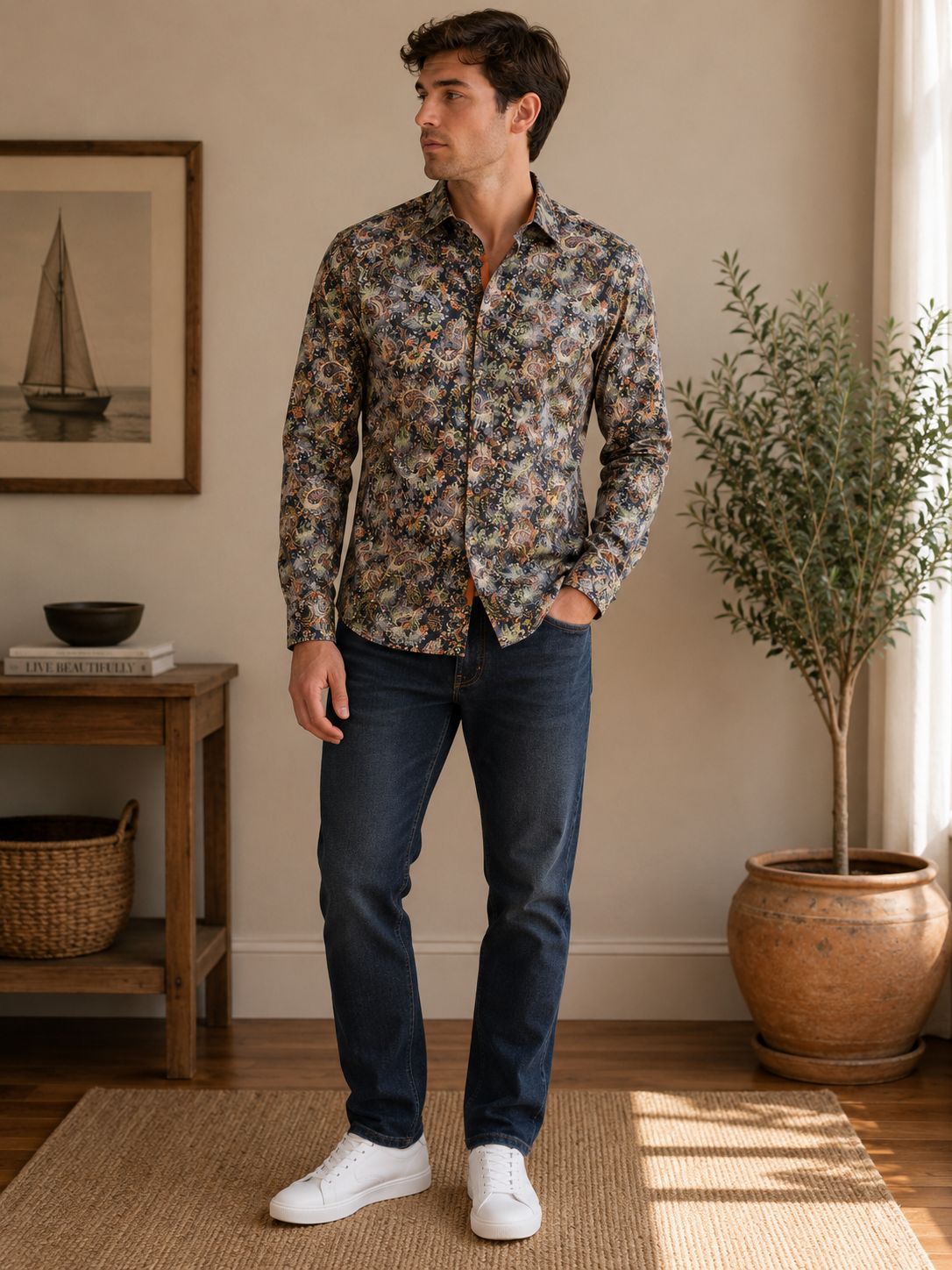 LS76944 GUIDE LS SHIRT MULTI