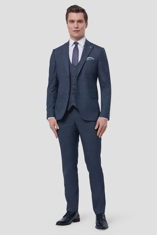BENETTI ROSS 3PC SUIT NAVY