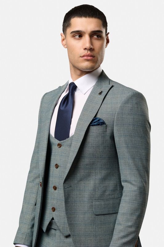TRAVIS 3PC SUIT SCOTT  SAGE