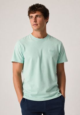 SUPERDRY ESSENTIAL LOGO EMB TEE LIGHT MINT GREEN  MARL M1011245A