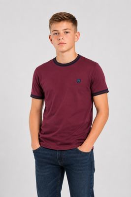 PRETORIA J TEE SHIRT CABERNET