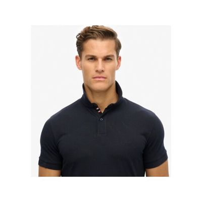 SUPERDRY CITY PIQUE POLO ECLIPSE NAVY M1110438A