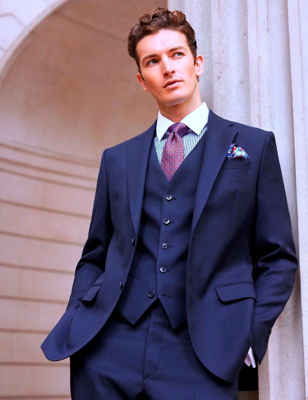 5065 SOL CH 25106  3PC SUIT COL 2201