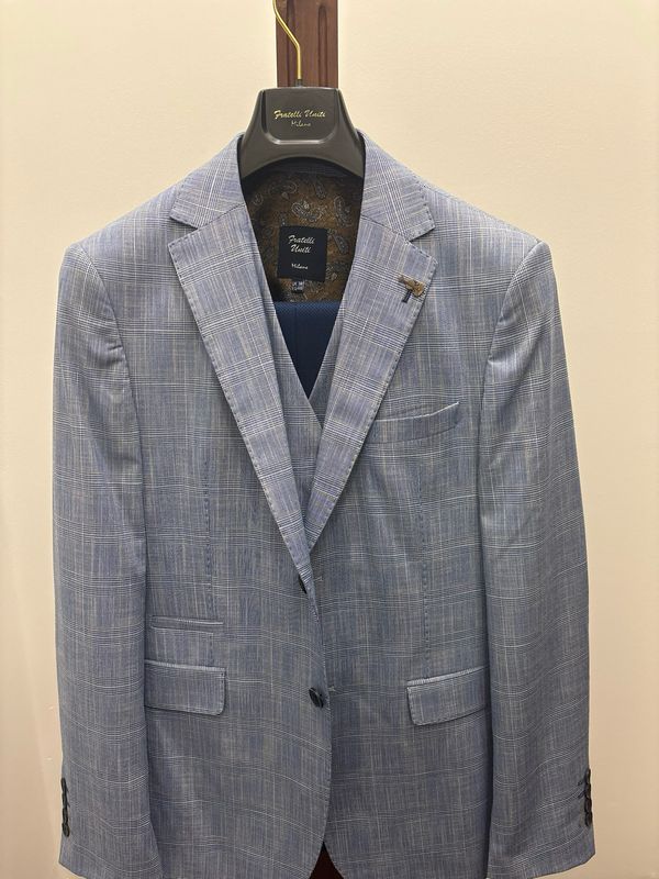 FRATELLI UNITI 1080 NAVY 3PC SUIT