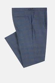TRAVIS DOUBLE BREASTED 2PC SUIT ATHENS INDIGO