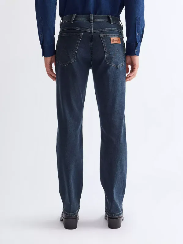 WRANGLER TEXAS BLUE OXIDE  AUTHENTIC STRAIGHT 112370856022