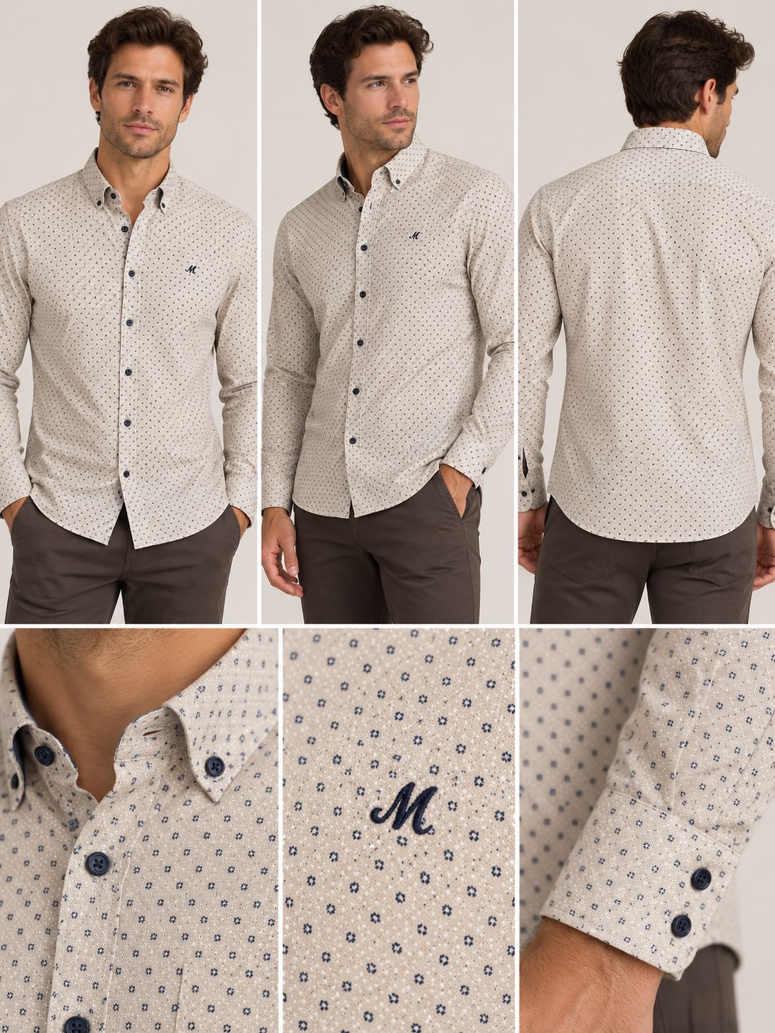 ML252274 BERG LS SHIRT SAGE