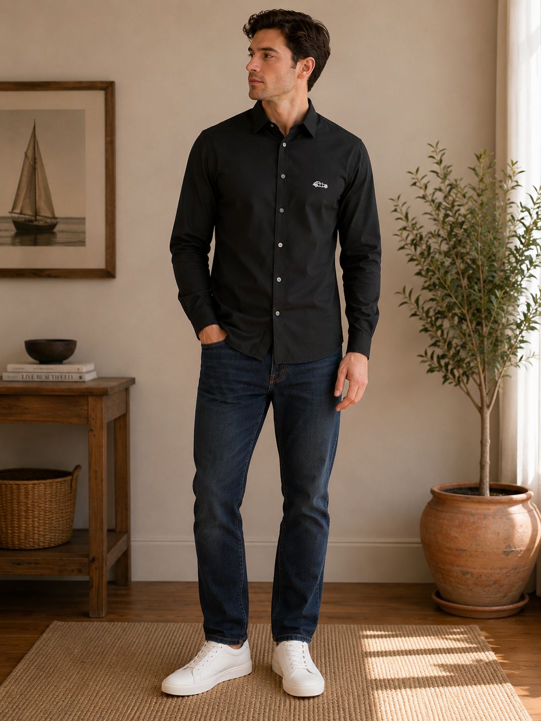 3TFG JALEO MENS SHIRT DARIO BELTRAN COL 1441