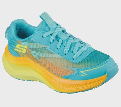 SKECHERS KIDS MAX CUSHIONING ASCENDER STABLE PACER AQUA/MUL 404023L